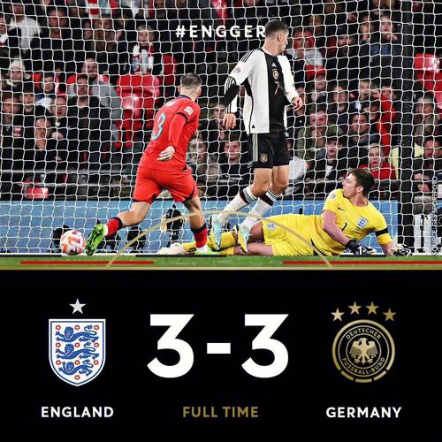 英格兰队vs德国队历史战绩